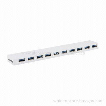 Super Speed USB 3.0 10-Port Hub